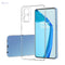 Case for OPPO Reno7 Z 5G, Slim Thin Transparent Back Cover with Camera Protection Soft TPU Scratch Resistant Shockproof Anti-Drop Case - Crystal Clear - Safqqa