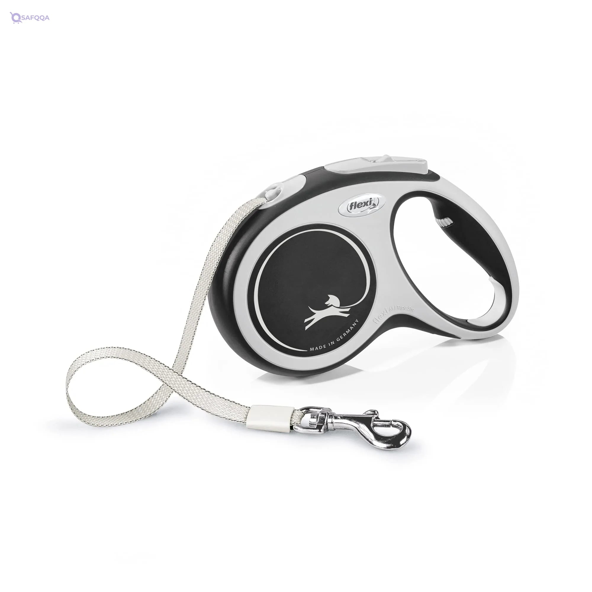 Flexi Tape 5m black For Dog - Safqqa