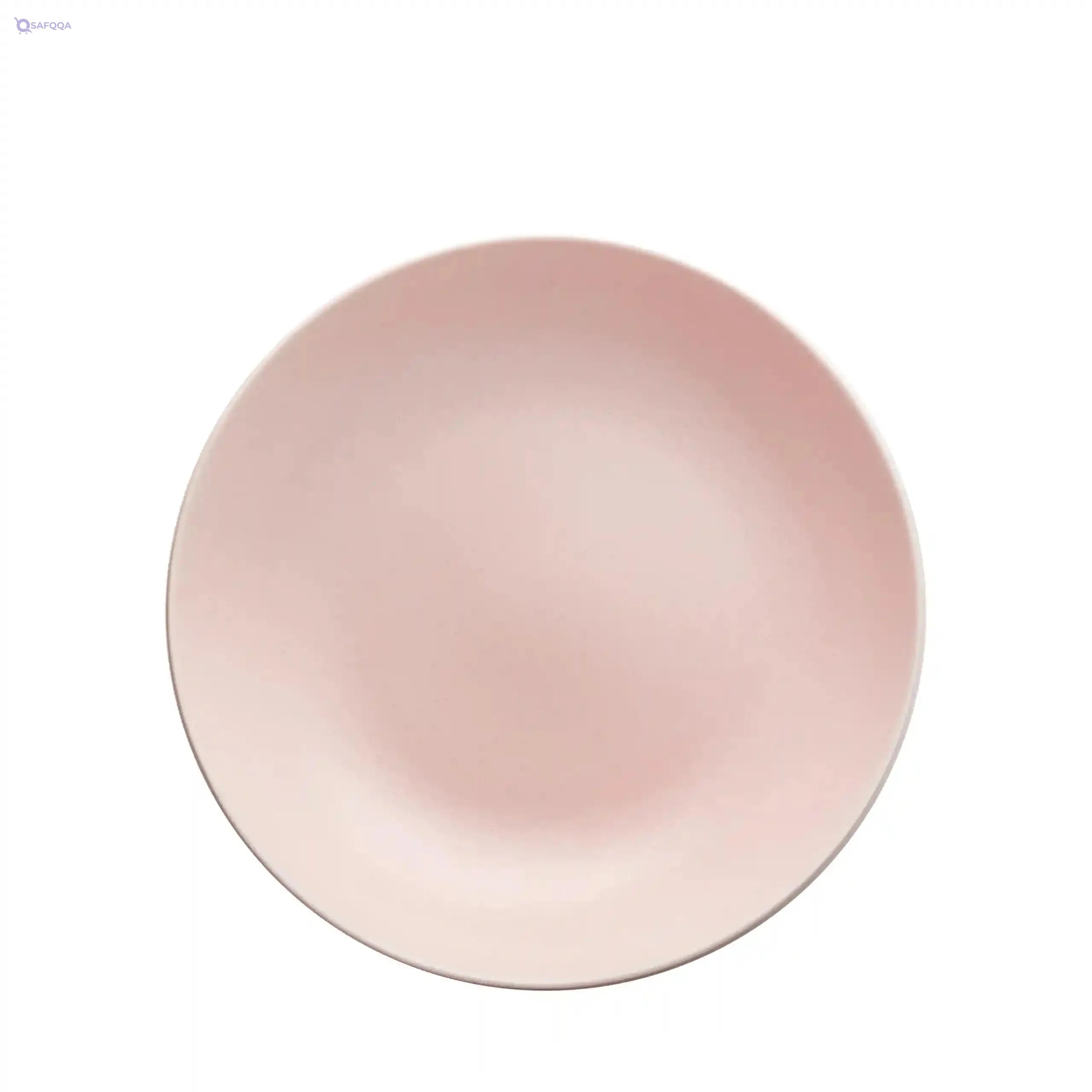 Fathy Mahmoud Porcelain Tableware Dinner 30-Piece Set, Matte Light Rose - Safqqa