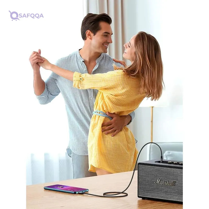 Yesido, yau15 audio cable aux 3.5mm to male to audio cable• 3.5mm male to male AUX cable for universal audio compatibility - Safqqa