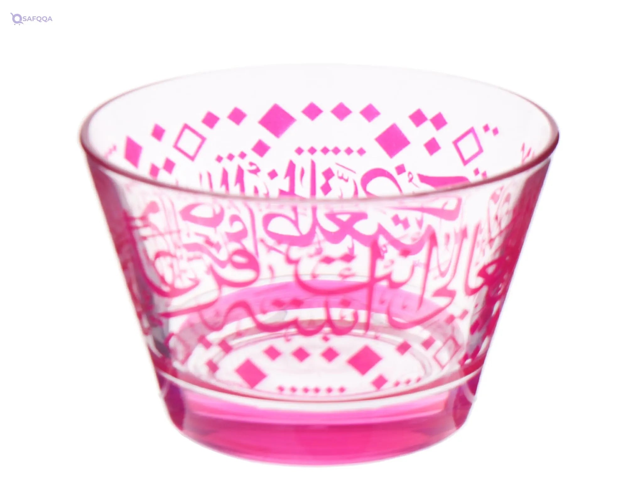 Dimlaj  Bowl, Small, Pink Made from durable and lightweight material - Safqqa