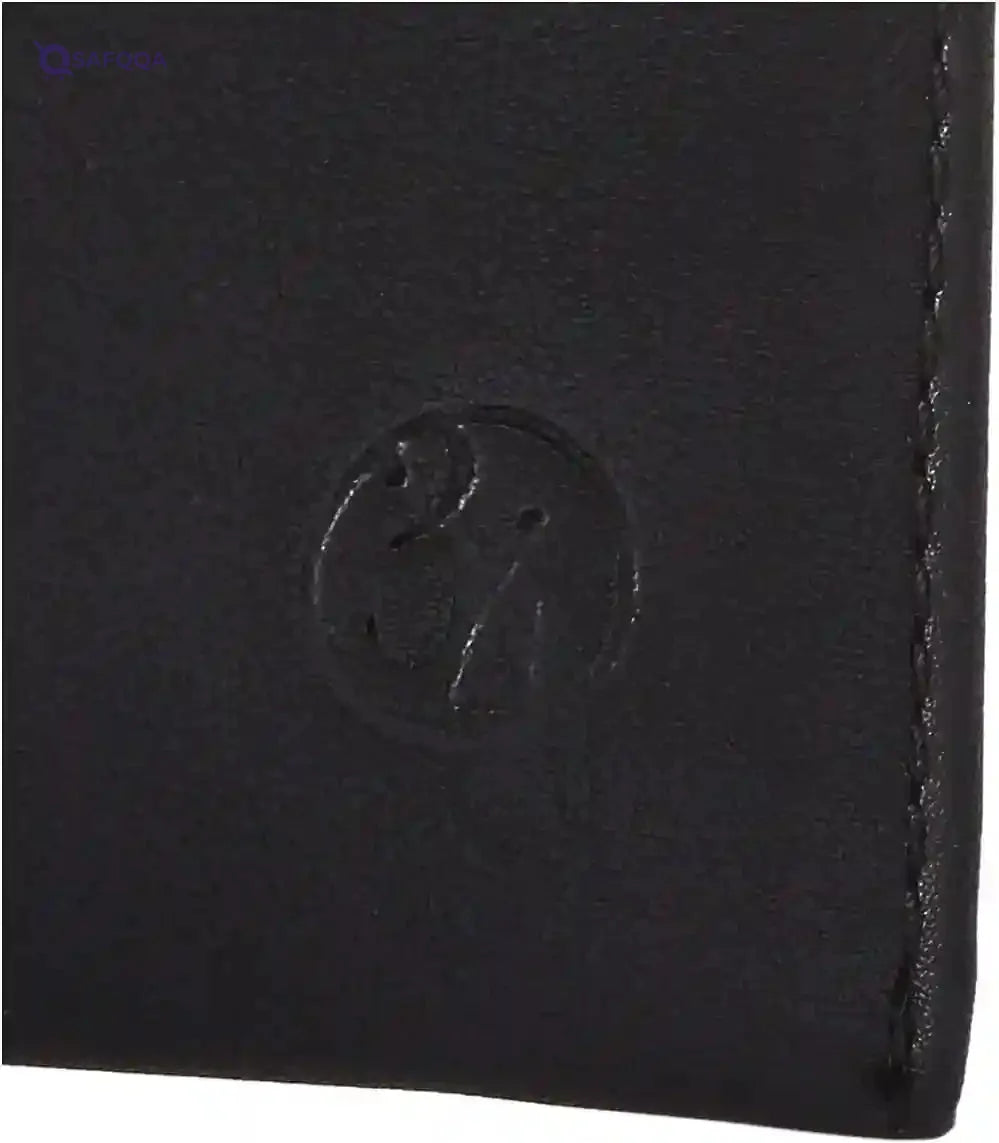 34 By Amr Diab Men's Crossbody Bag with Small Logo and Zipper - Black, One Size - Safqqa Egypt