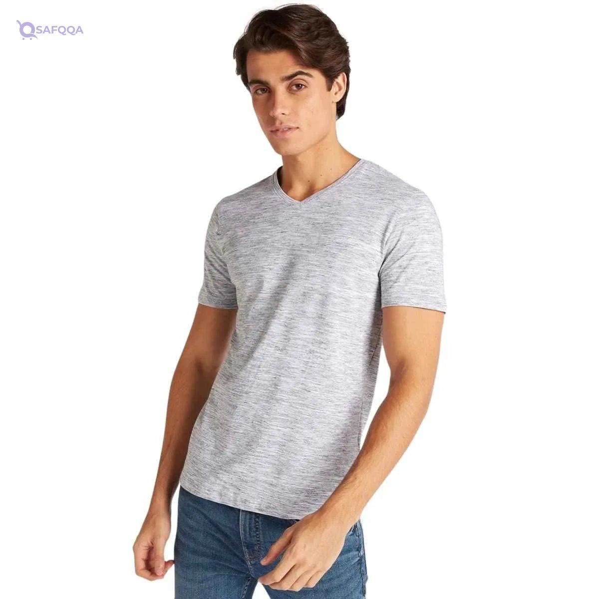 Splash mens 3516731 VNECK GRINDL T-Shirt (pack of 1) - Safqqa Egypt
