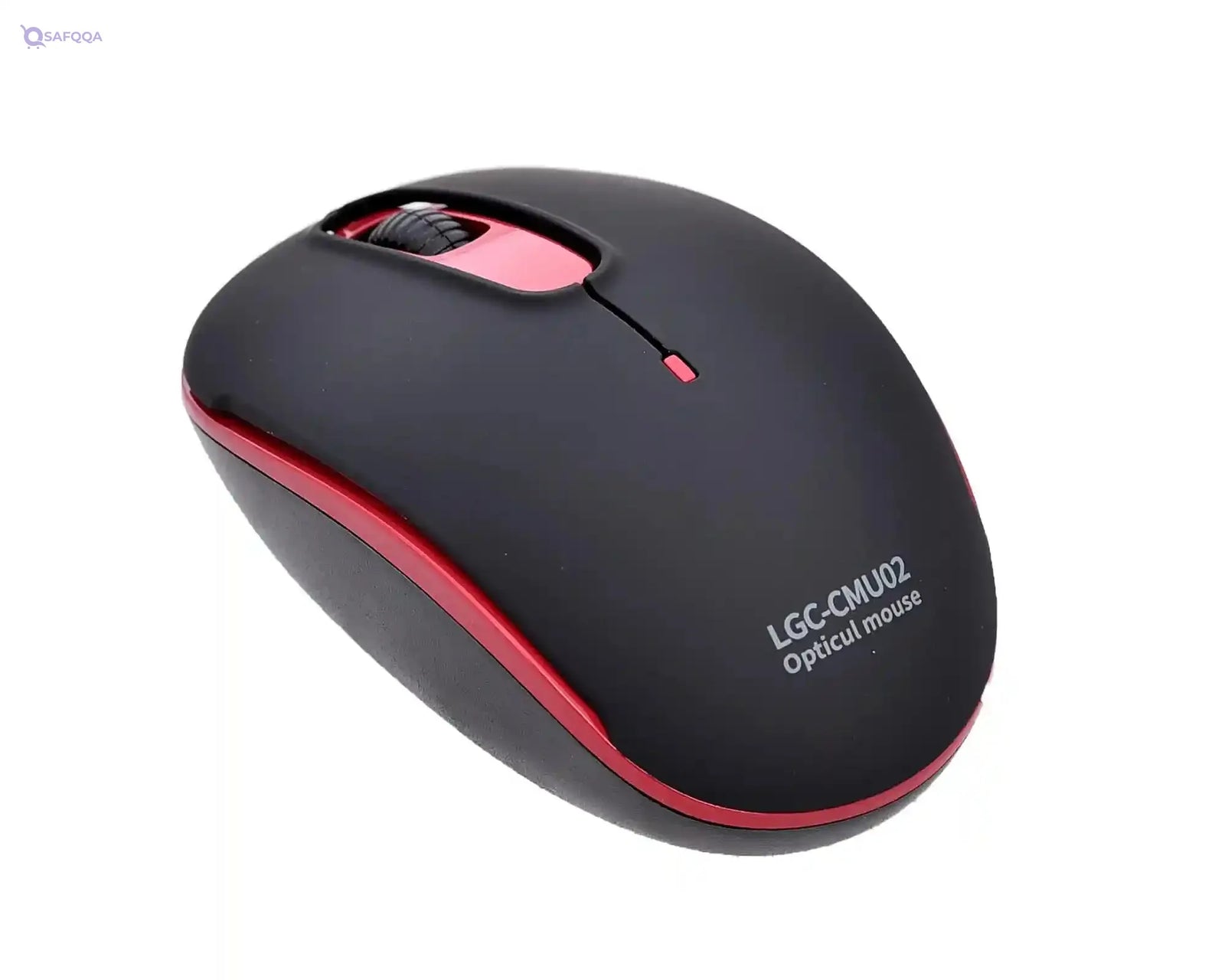 LGC CMU02 Noiseless Wireless Optical Mouse – Ergonomic Design, USB Receiver, High Precision - Safqqa