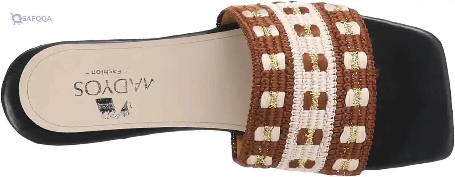 Madyos womens 713-MAD Flat Slipper - Safqqa