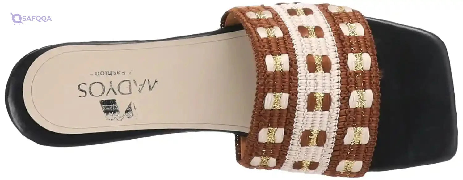 Madyos womens 713-MAD Flat Slipper - Safqqa
