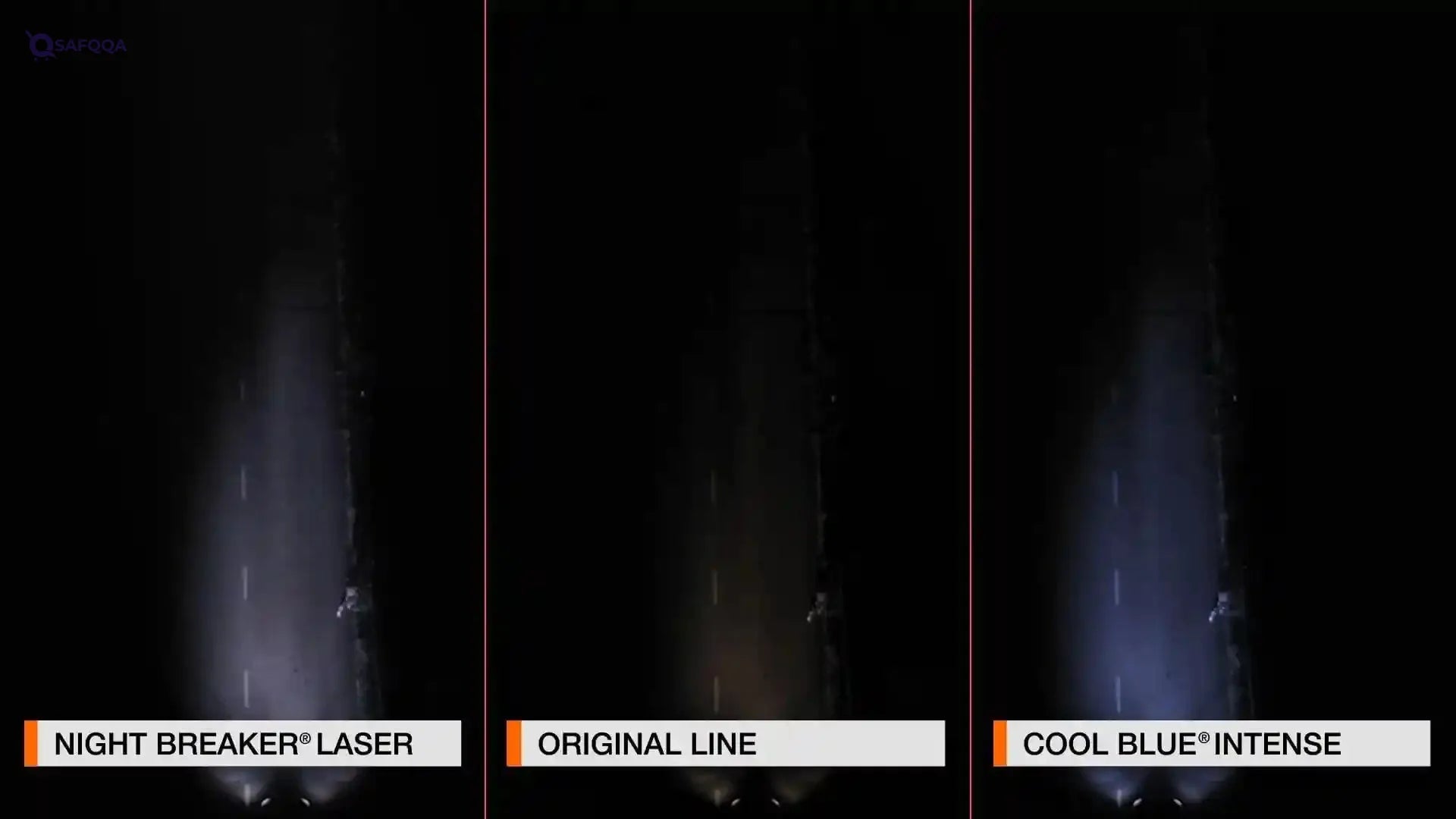 OSRAM BLUE INTENSE HB3, +100% more brightness, up to 5,000K, halogen headlight lamp, LED look, Duo box (2 lamps) - Safqqa