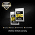 Lexar Professional 160GB CFexpress Type A Gold Series Memory Card, Up to 900MB/s Read, Cinema-Quality 8K Video, Rated VPG 400 (LCAGOLD160G-RNENG) - Safqqa