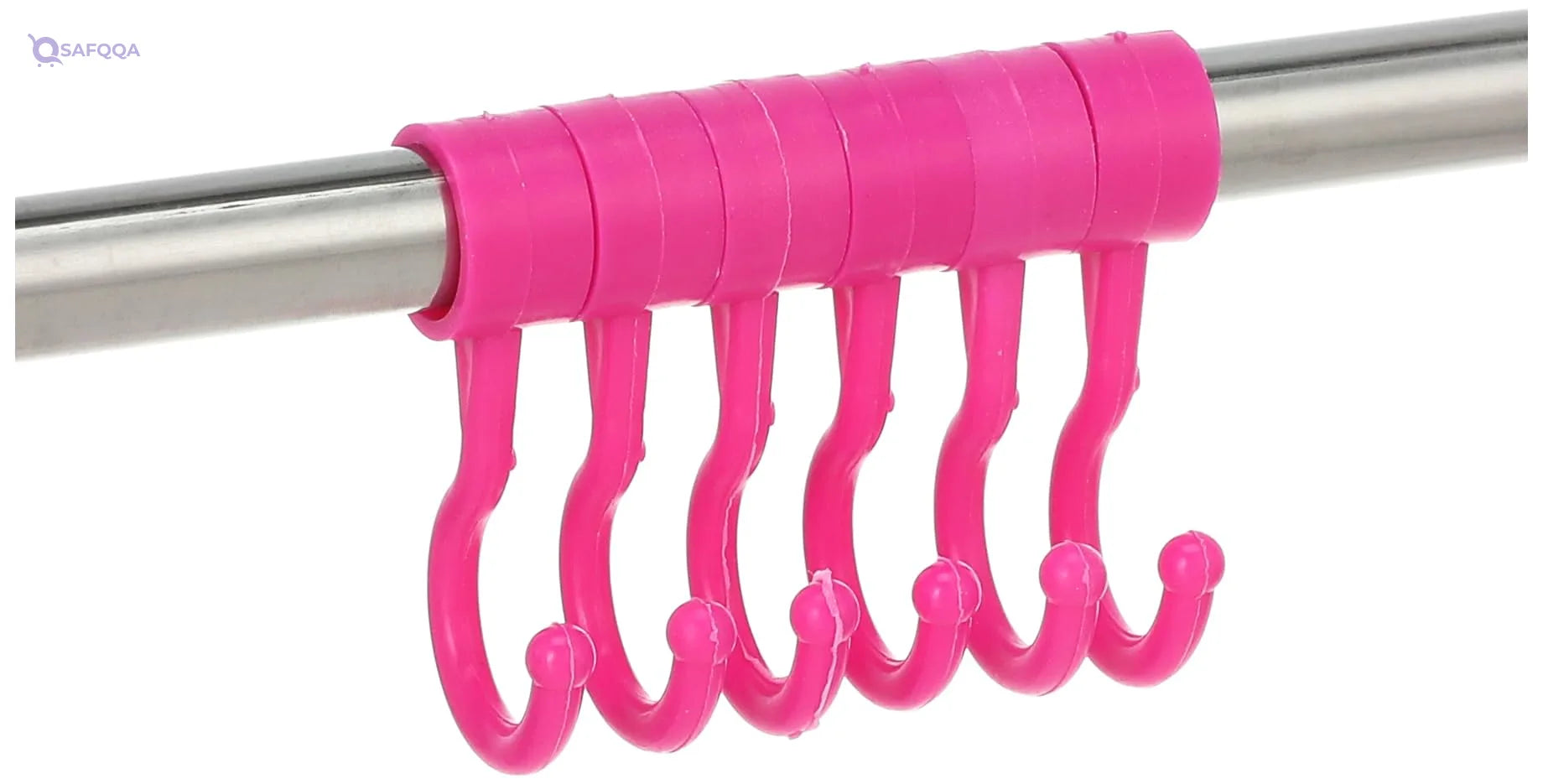 EL-Yassin stainless steel towel holder • Keeps towels organized and accessible - Safqqa