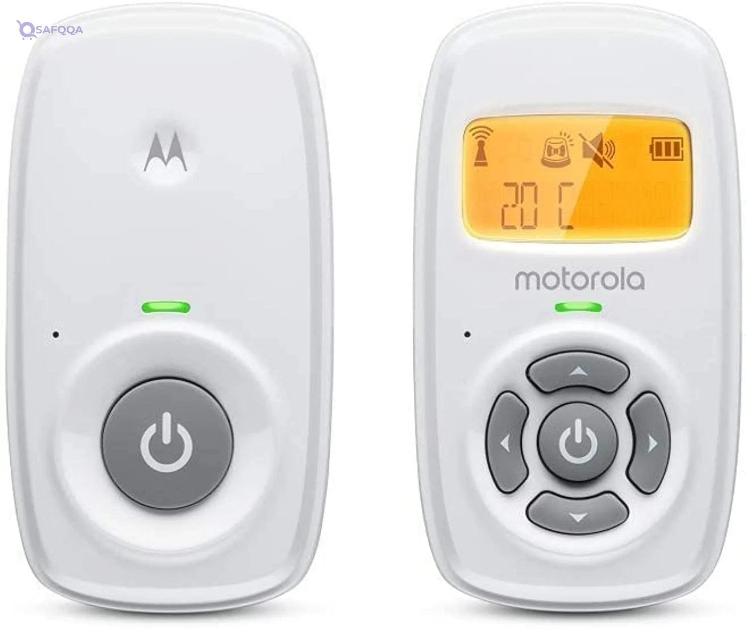 Motorola Step-Up Digital Audio Baby Monitor – With Room Temperature Display - Safqqa