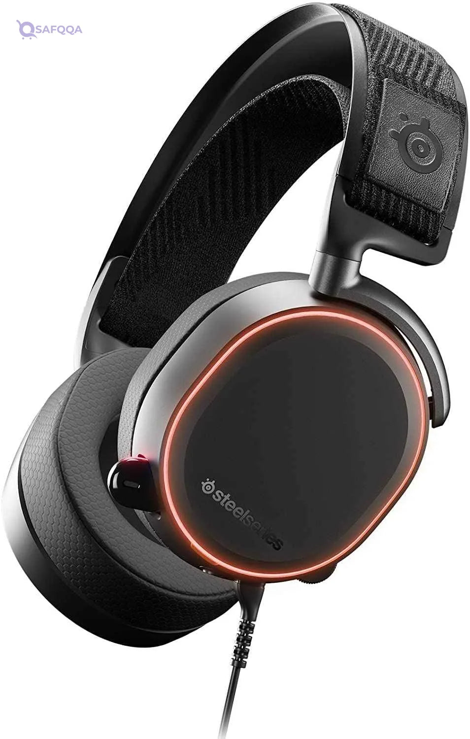 SteelSeries - Gaming Headset - Hi-Res Speaker Drivers - DTS Headphone:X v2.0 Surround - Black - Safqqa