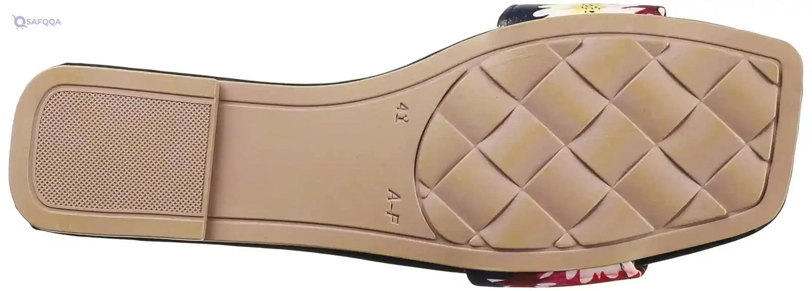 OX womens OX Faux Leather Slides For Women OX1026 Flip-Flop - Safqqa