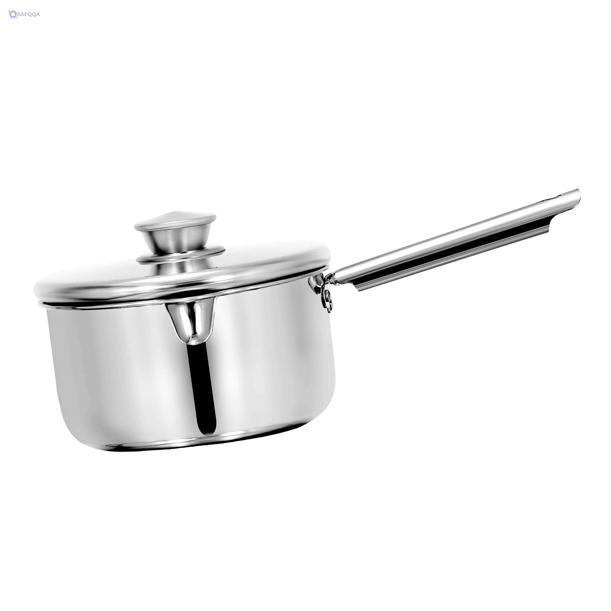 Eldahan Saucepan with Stainless Steel Handle and Lid – 20 cm - Safqqa