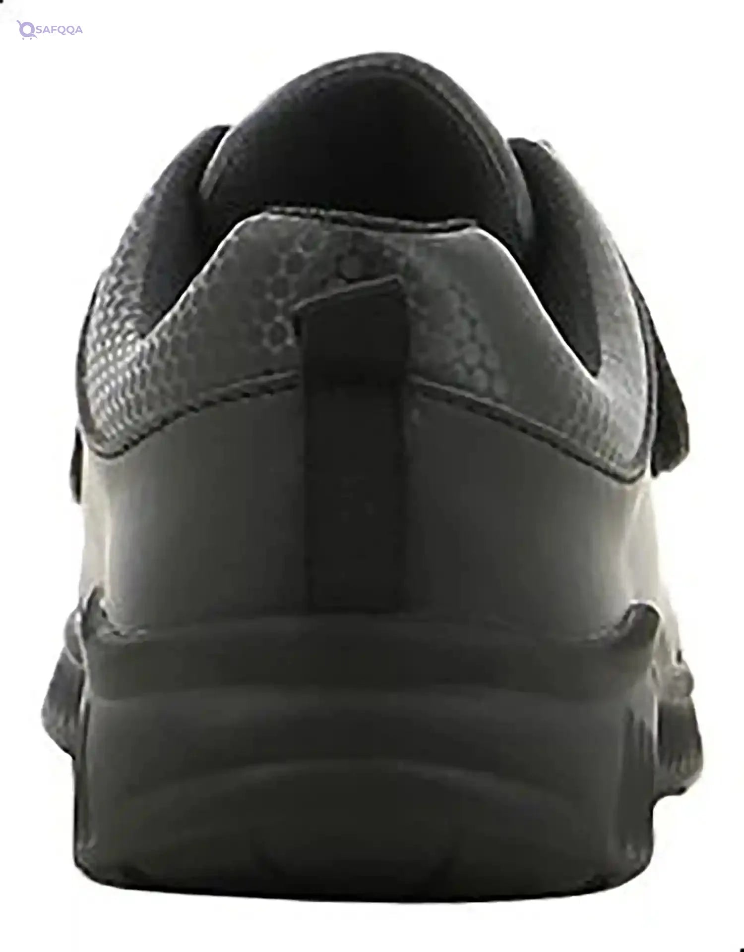 Leomil Boys' Leather School Shoes with Batman Stitched Design and Velcro Closure - Safqqa Egypt