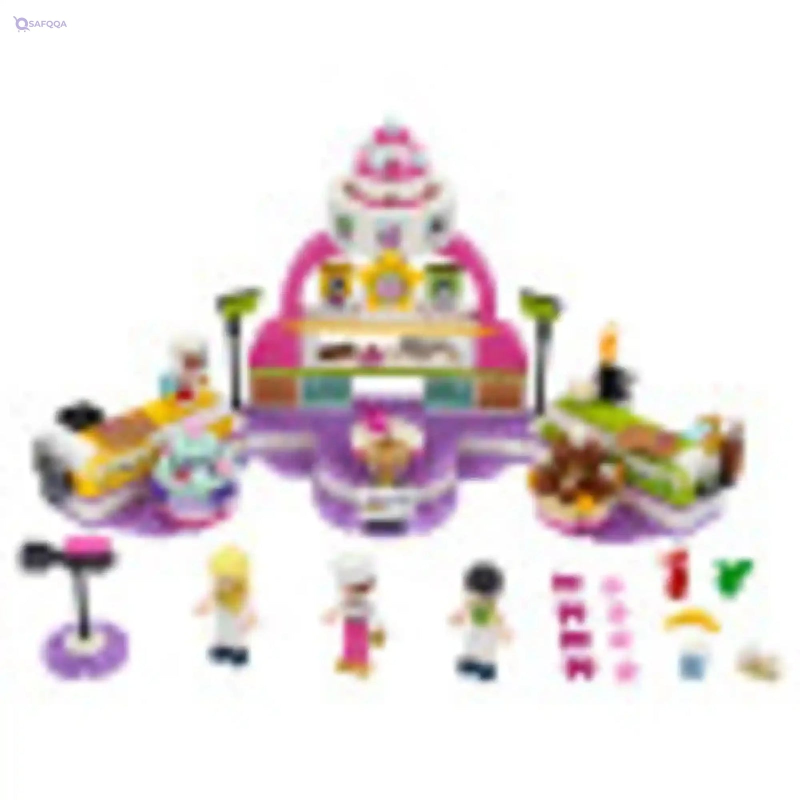 LEGO Friends Baking Competition 41393 Building Kit, Set Baking Toy, Featuring 3 Friends Characters and Toy Cakes (361 Pieces) - Safqqa