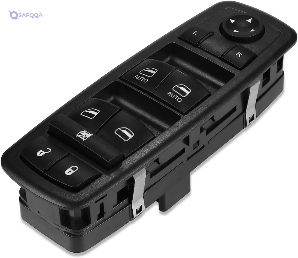 DNA MOTORING WSW-003 Factory Style Driver Side Master Power Window Lifter Switch, Black - Safqqa