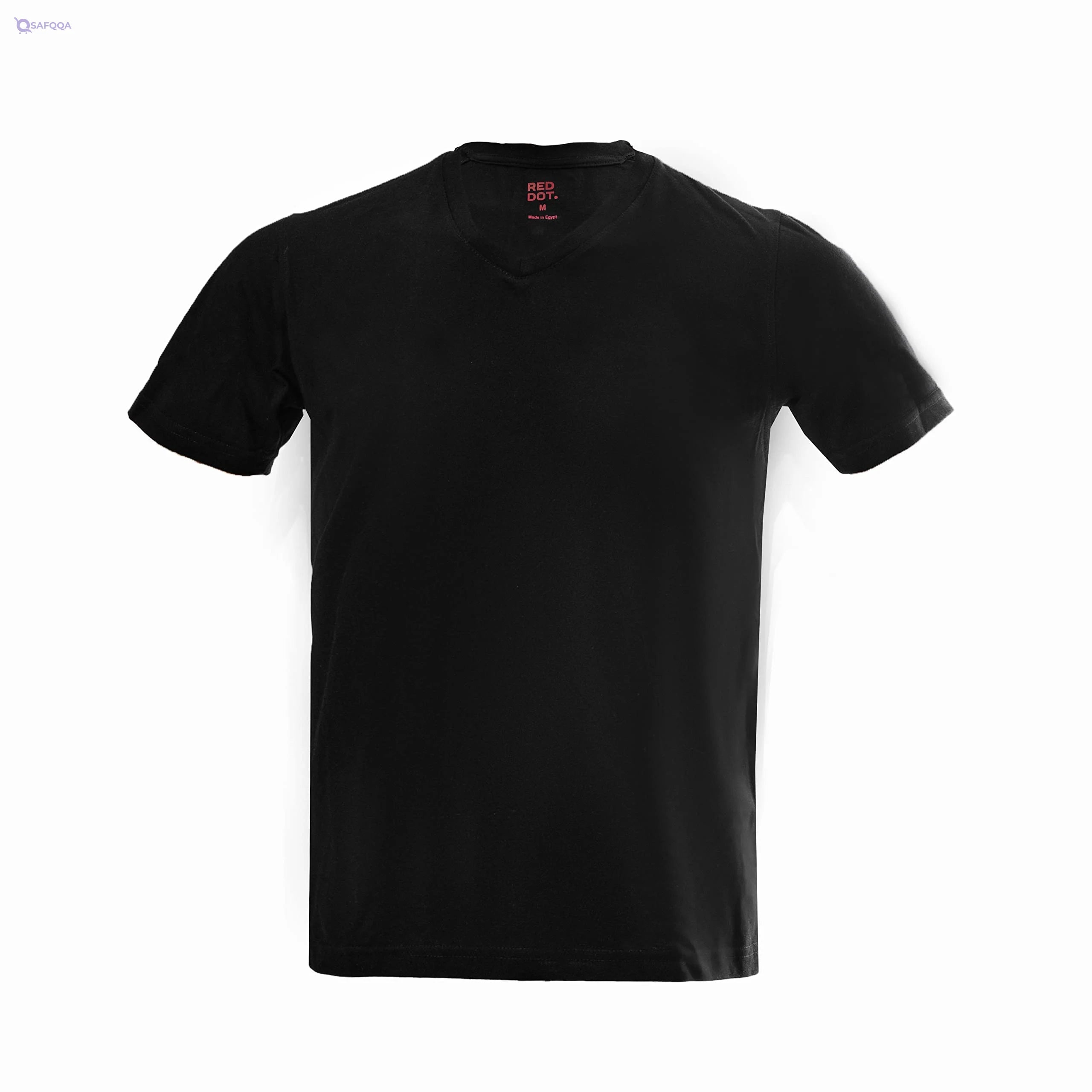 Red Dot Men’s T-Shirt Pack – 3 Pieces, Comfortable & Casual - Safqqa
