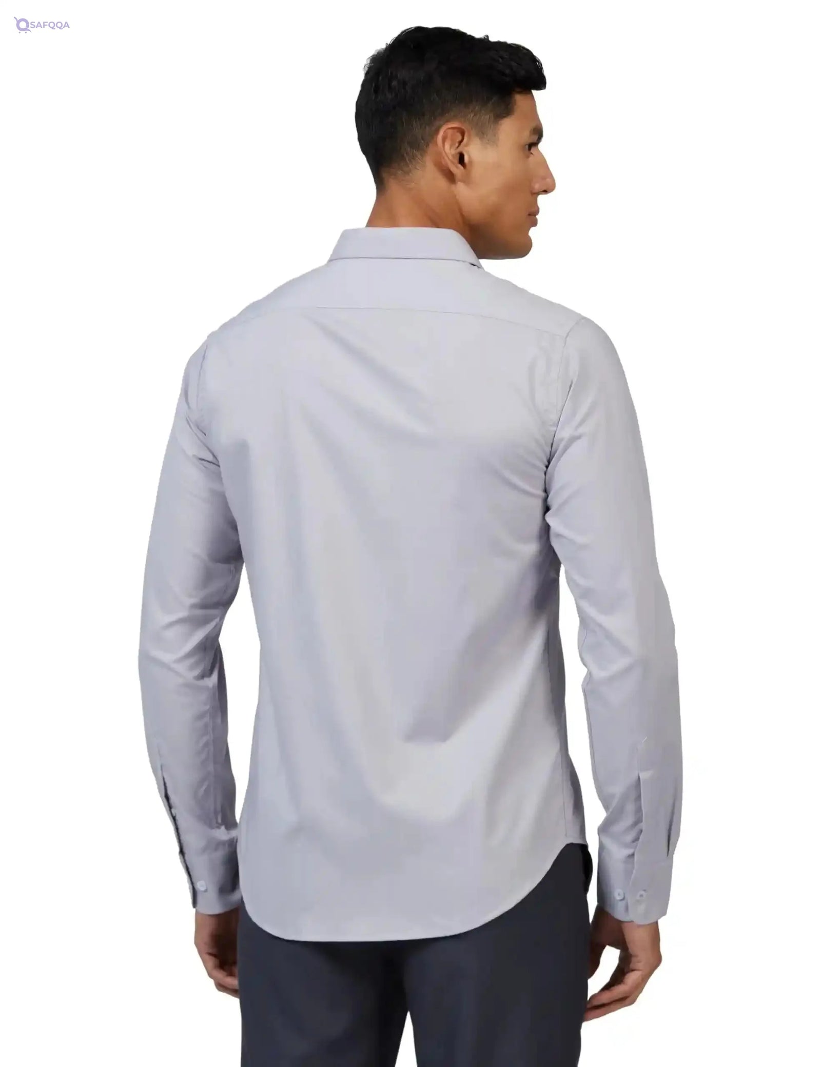 Andora Classic Solid Turn Down Collar Shirt Mens - Safqqa Egypt