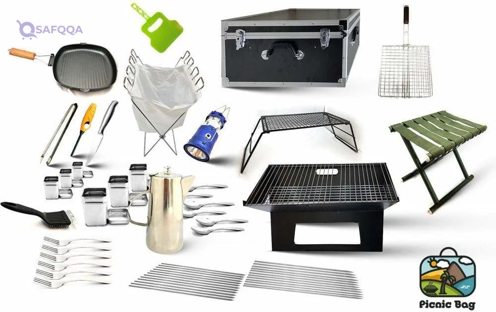 BBQ Full Set – 50 Pieces in 1 Bag ( Scratches ) - Safqqa