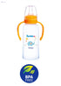 Granzia Bambino Classic Baby Feeding Bottle Orange Color 300 ML With Hand - Safqqa
