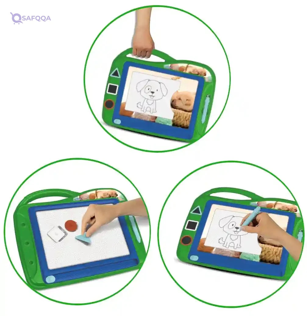 Clementoni Magic Slate for Babies - Animal Themed, Multi-Colored - Safqqa Egypt
