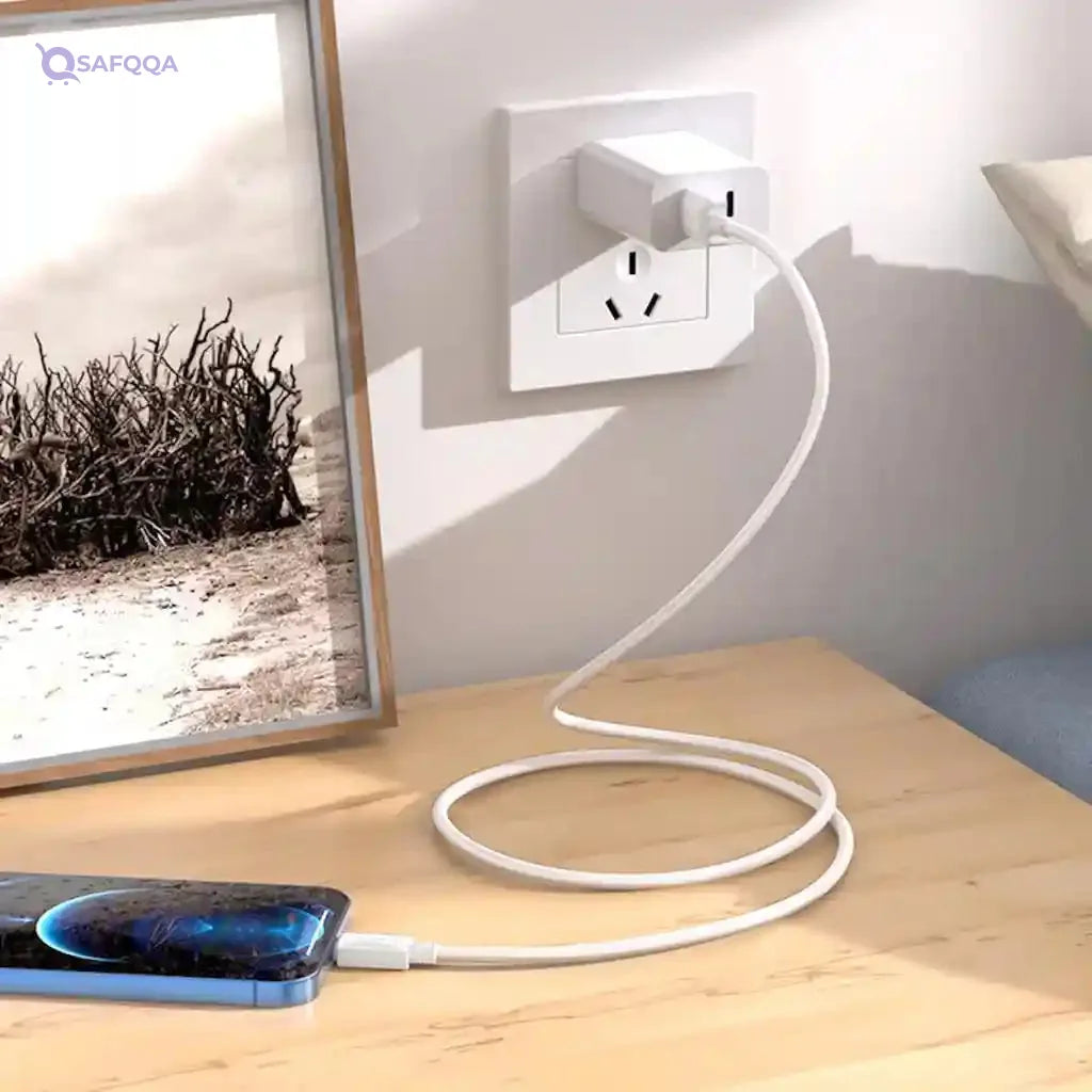 Hoco X73 Lightning Cable Fast Charging & Data Transfer for iPhone - Safqqa