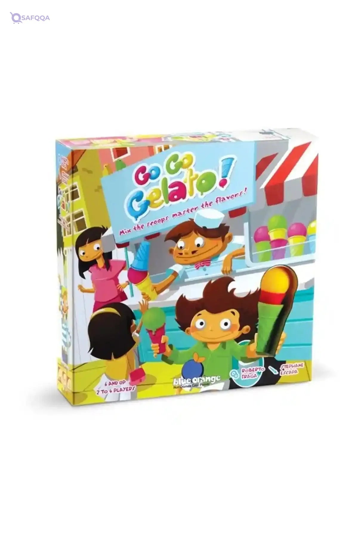 Blue Orange Games Go Go Gelato!, Multi Color, Gogo - Safqqa Egypt