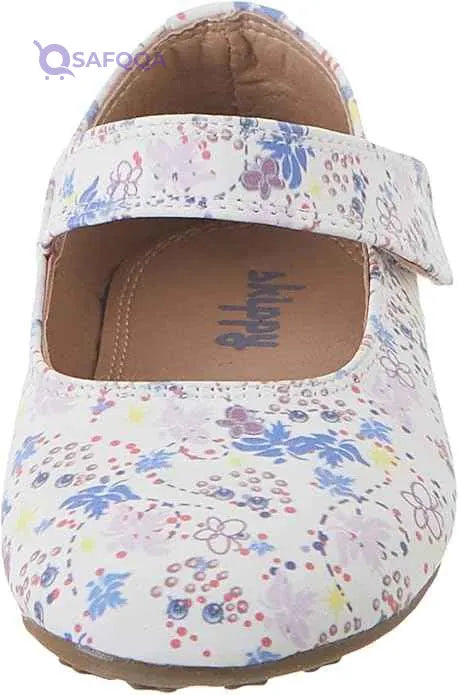 Skippy White Shoes for Girls – Polyurethane Leather - Safqqa Egypt