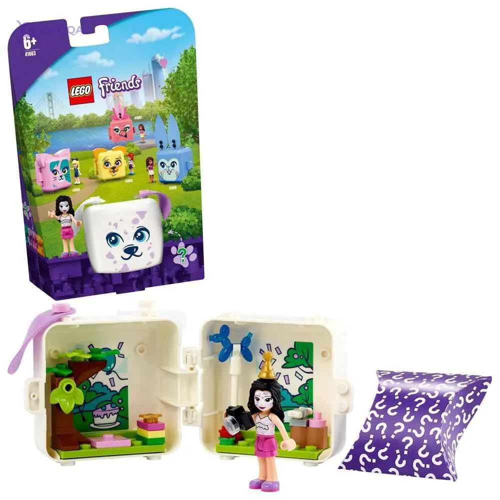 LEGO Friends Emma’s Dalmatian Cube 41663 Building Kit (41 Pieces) - Safqqa