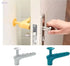 Silicone Door Stopper Anti-Collision - Adhesive Door Stopper Prevent Door from Colliding with Wall - Anti-Slip Silicone Door Handle for Door Fixing (2 Pack) - Safqqa