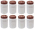 Winner plast Spice jar set ,8 pieces Made from durable, high-quality plastic - Safqqa