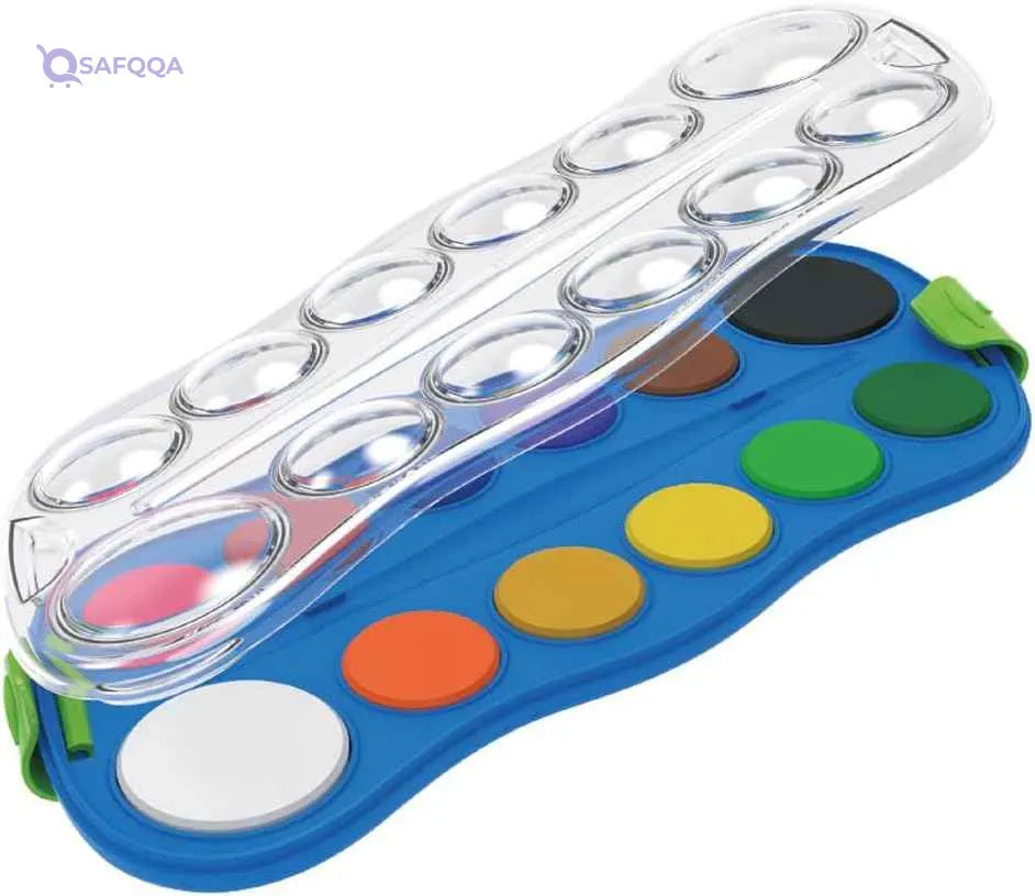 Keyroad Water colors 12 colours kr971695(1 piece) - Safqqa