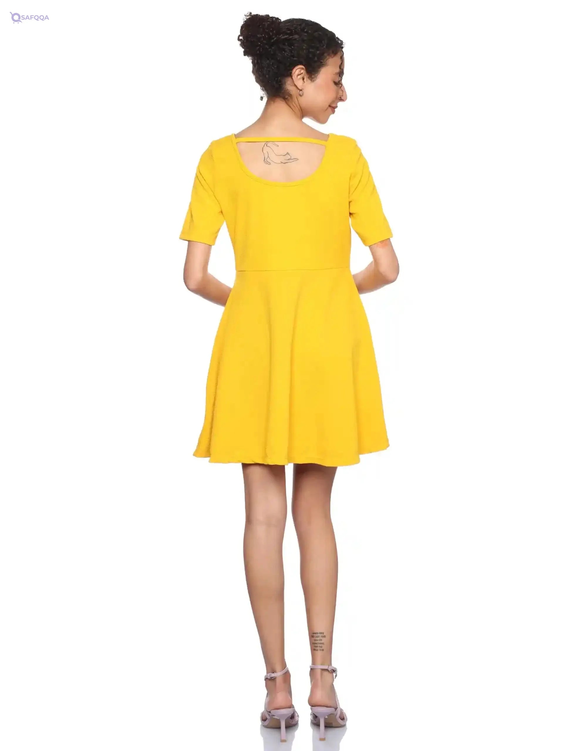 Splash womens 1021009 AW21SKTRDRS Casual Dress (pack of 1) - Safqqa Egypt