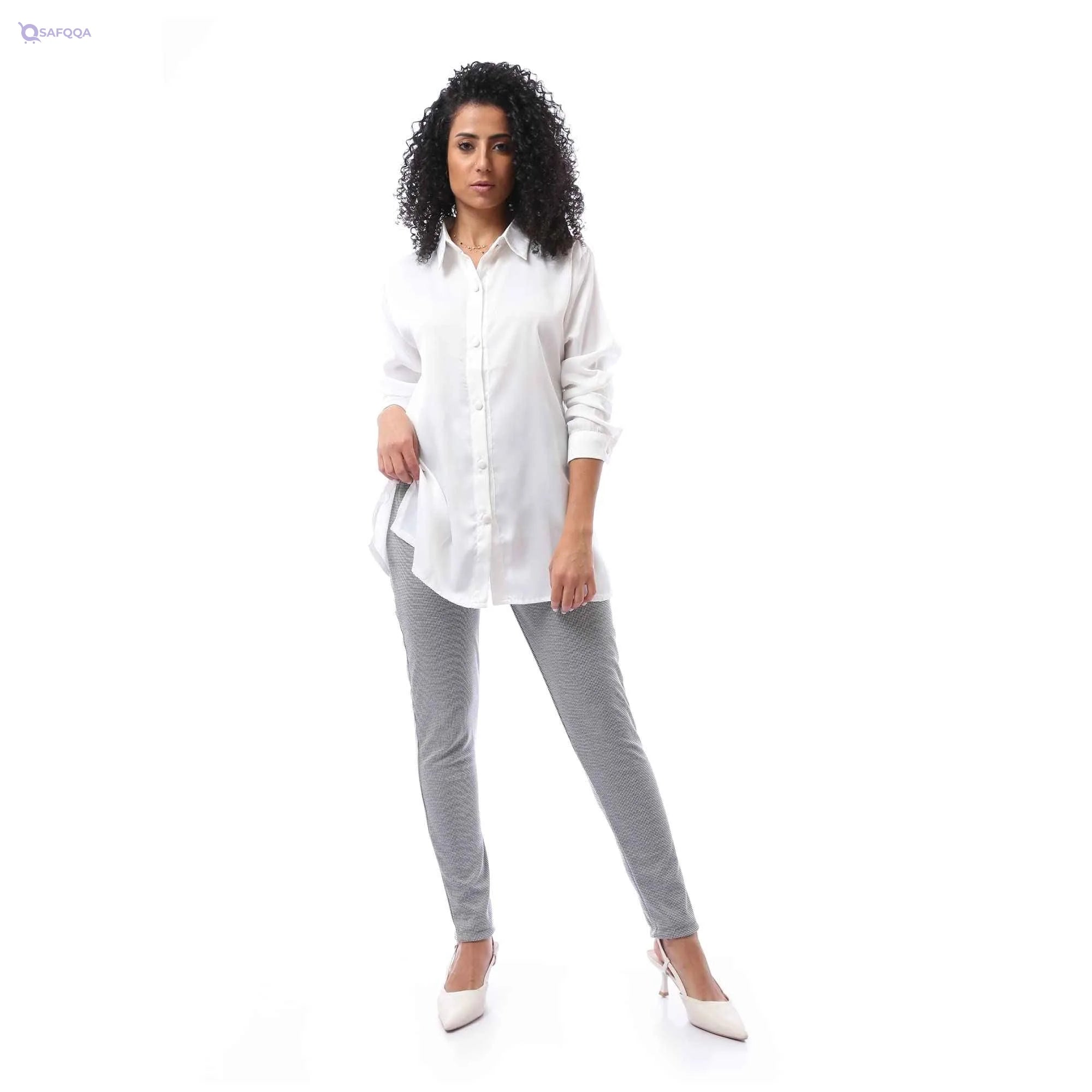 Andora Womens 35S23W30320 Pants, Regular - Safqqa Egypt