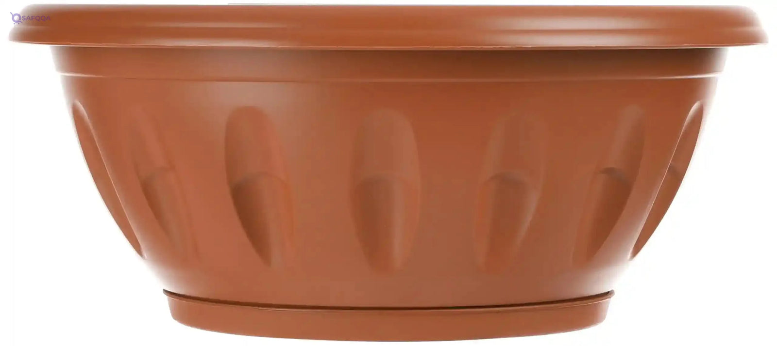 Bama Alba Bowls With Saucer, 30735, Red Brown, Plastic - Made In Italy - Safqqa Egypt