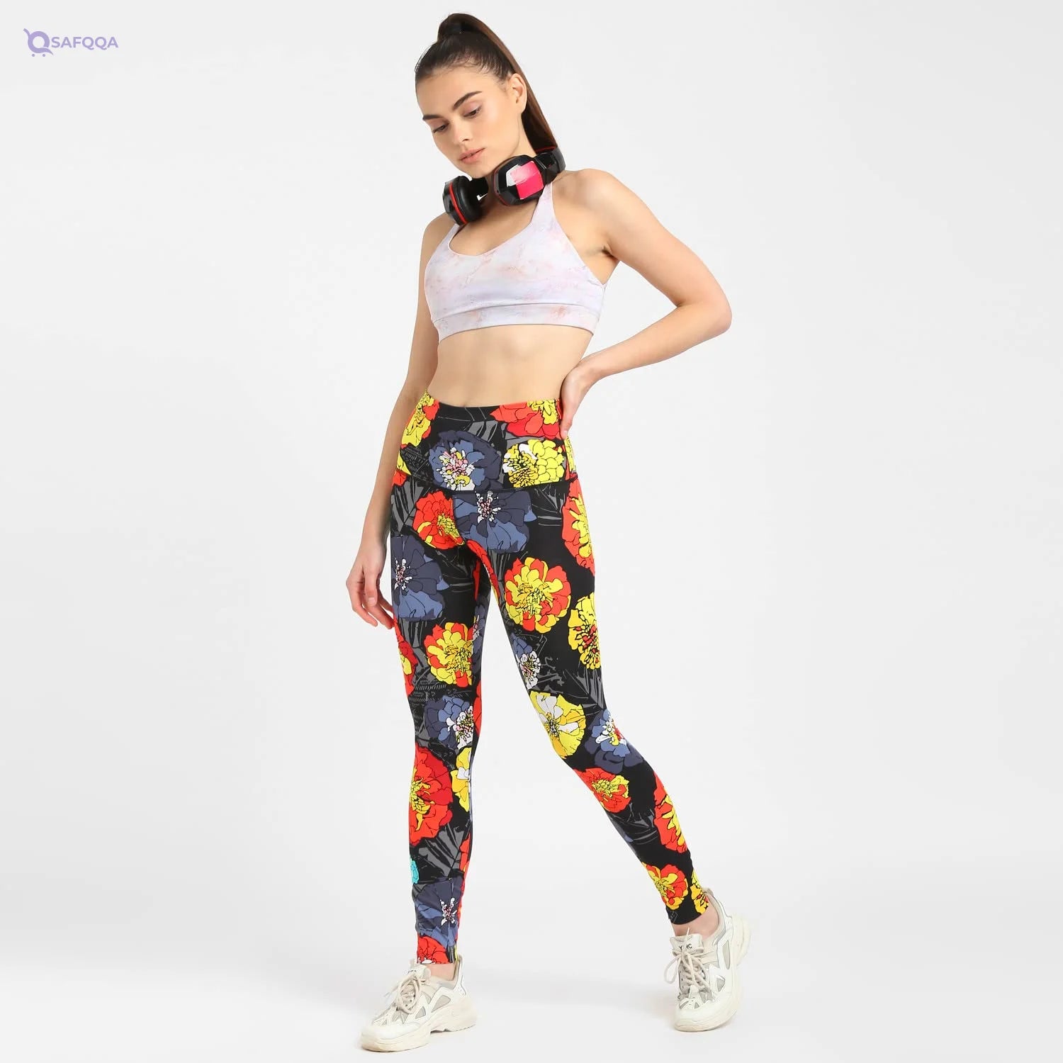 Adidas Women's Running Leggings Pants - Safqqa