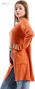JAMILA Women's Short Cardigan with Front Pockets - Safqqa Egypt