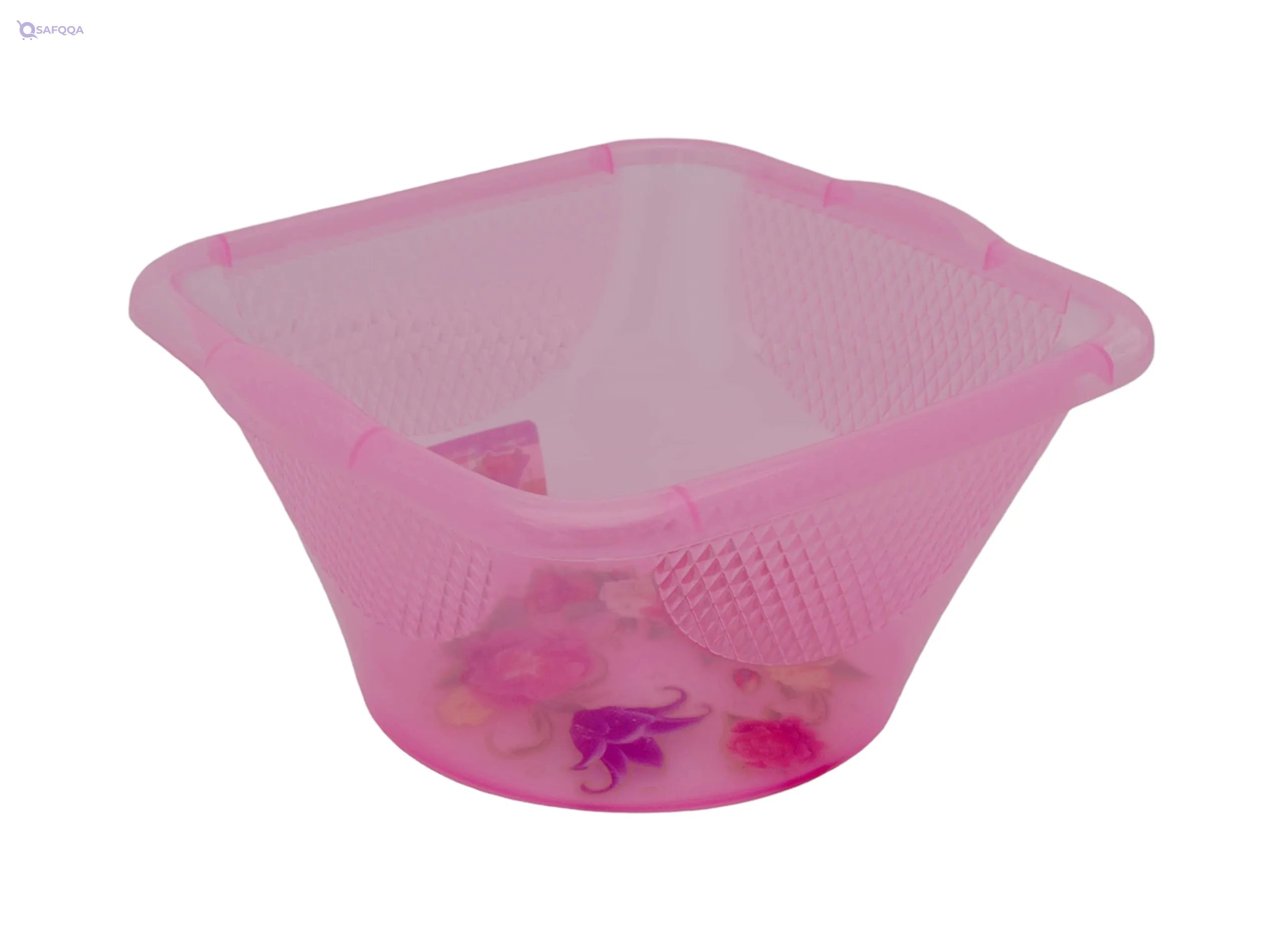 Khorshid Plastic Fruit Plate 5 Liter - Multi Color - Safqqa