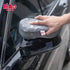 LiAo F130027 Microfiber Dust Sponge, Oversized Double Sided Sponge Wrapped in Microfiber, Grey - Safqqa