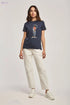Premoda  T-Shirt For Womens Lightweight material suitable for daily wear - Safqqa