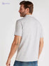Solid Polo Shirt with Short Sleeves - Safqqa Egypt