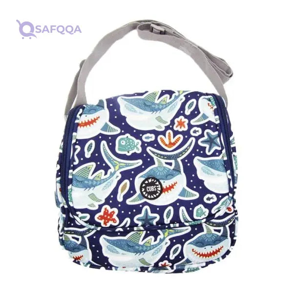 Smiley Shark Lunch Bag - Safqqa
