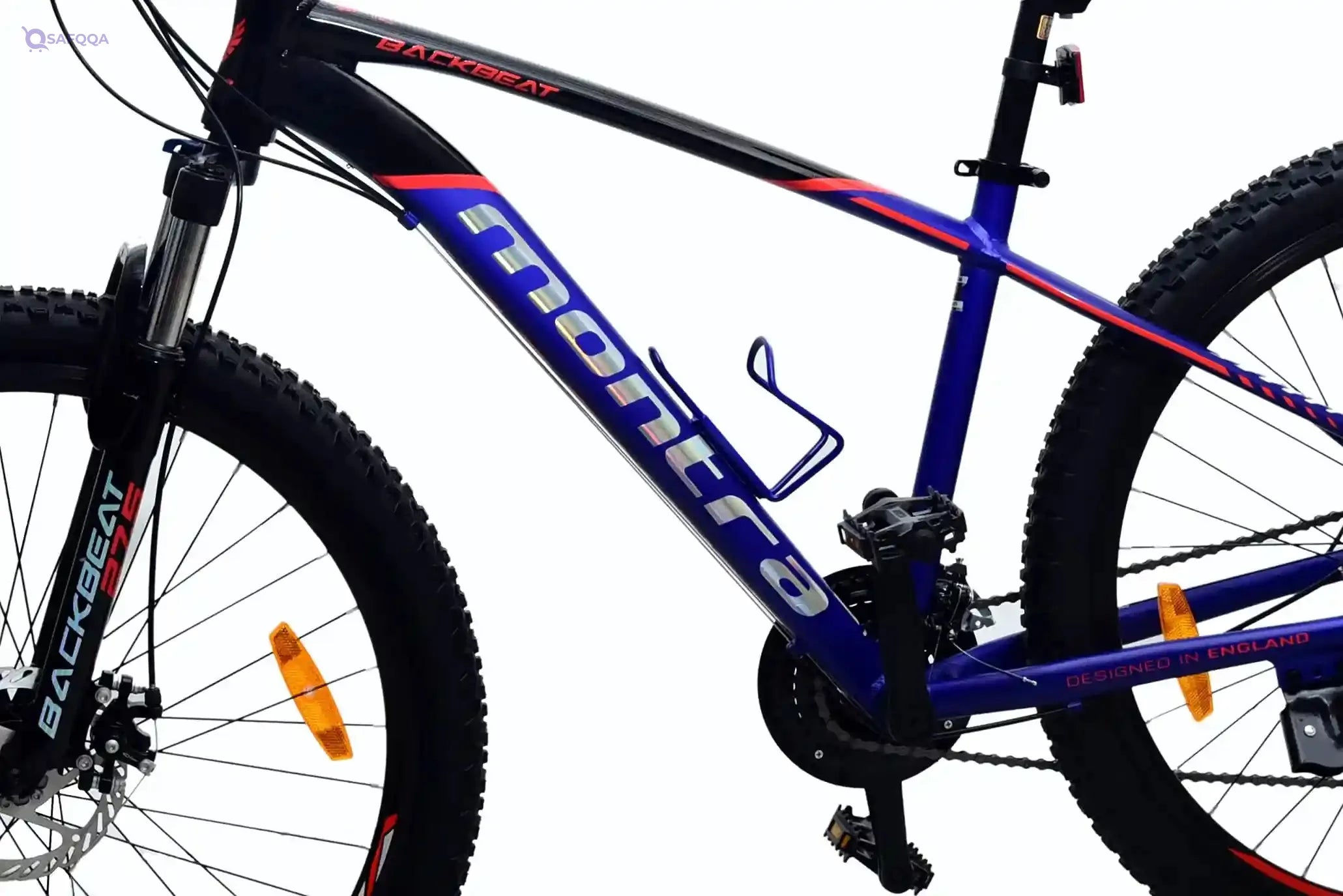 Montra Bikes Backbeat Mountain Bicycle | MTB Cycle for Adults with Disk Brake | 21 Speed Shimano Gears | Suspension Fork - Safqqa