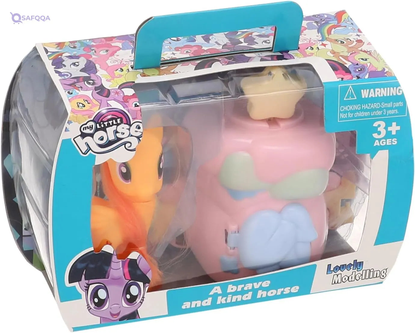 My Little Horse SM2034 Pony Suitcase Toy - Multi Color - Safqqa