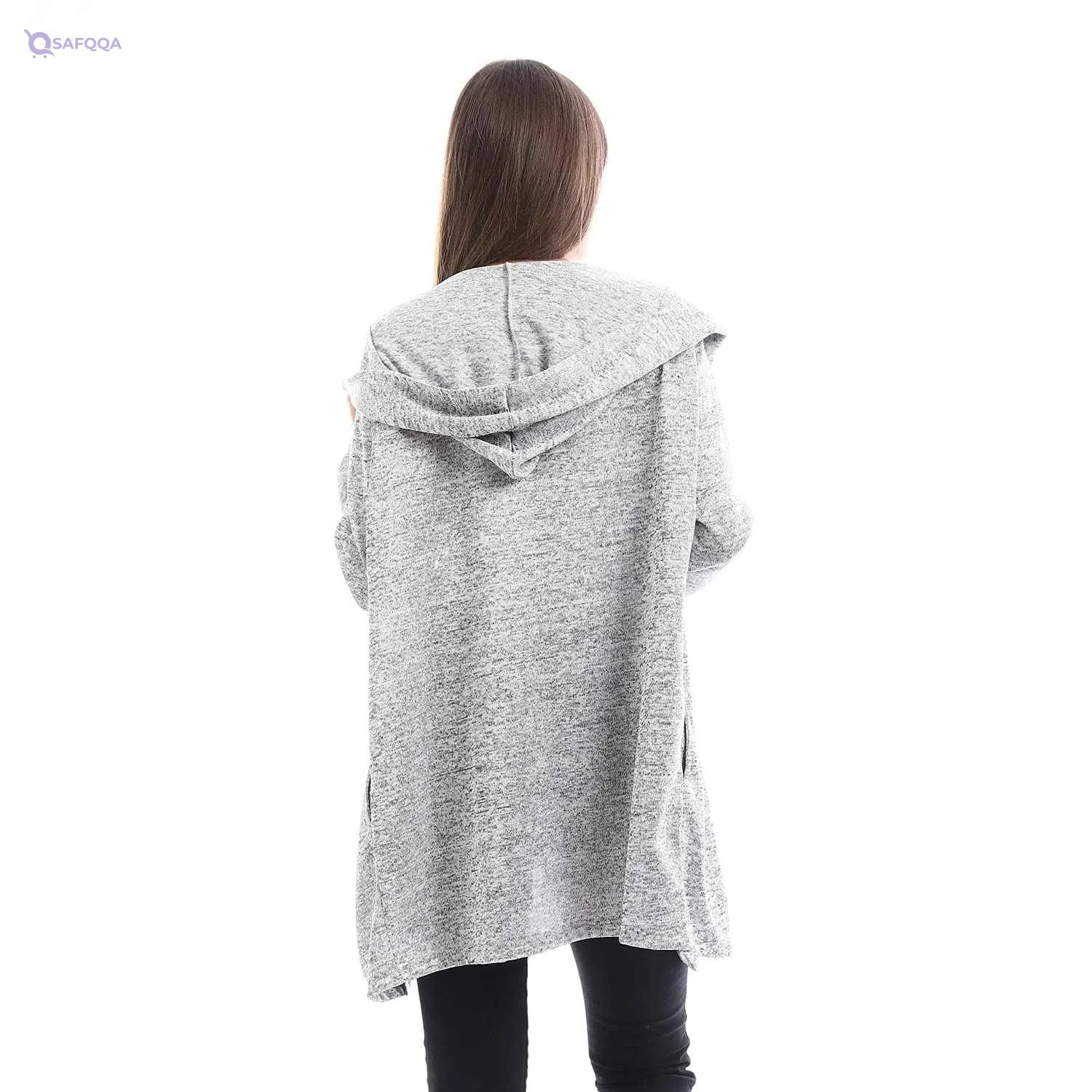 JAMILA  Oversized Long Sleeves Cardigan,Versatile piece suitable for casual, work, or travel wear. - Safqqa