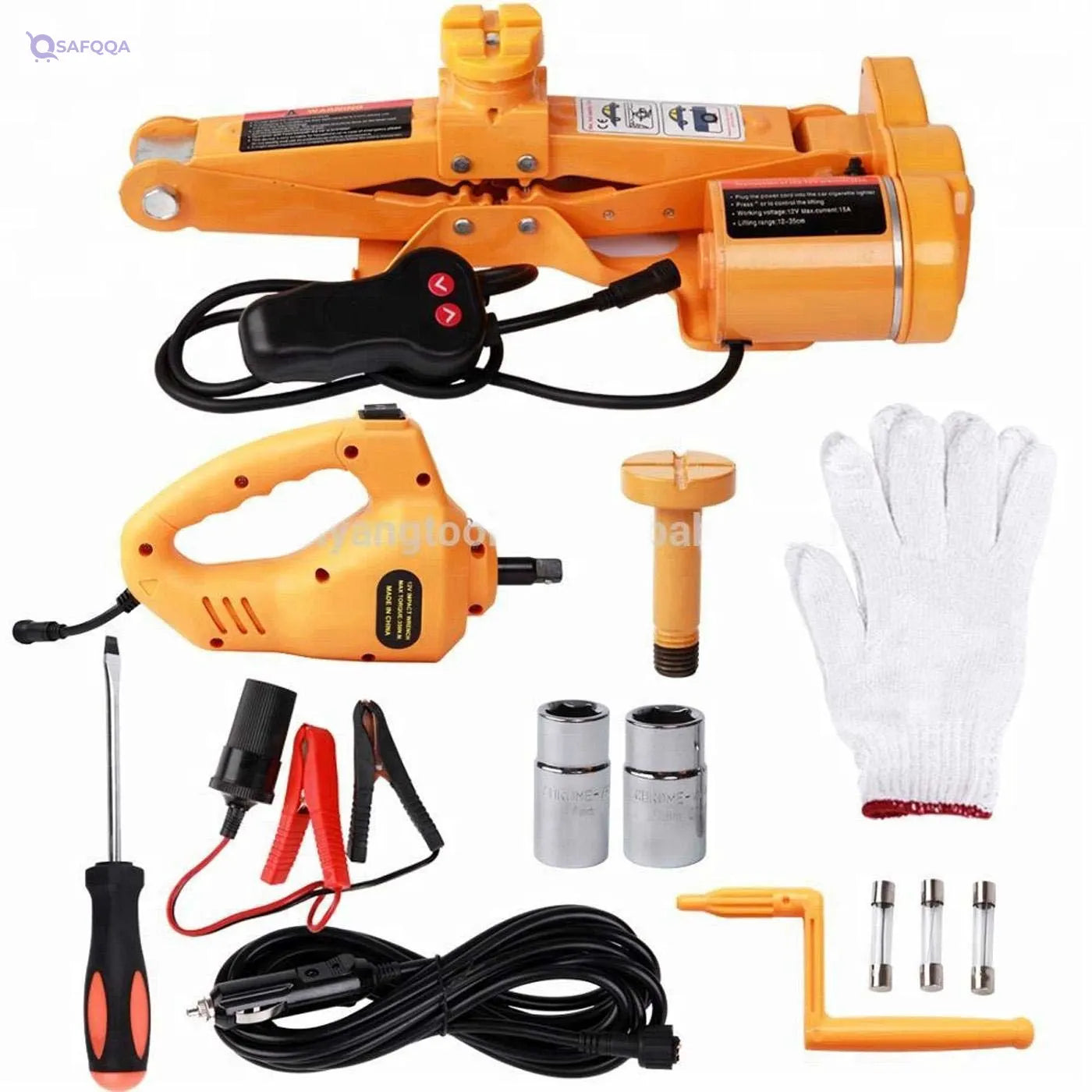 Multifunctional Auto Electric Hydraulic Car Lift & Repair Tool - Safqqa