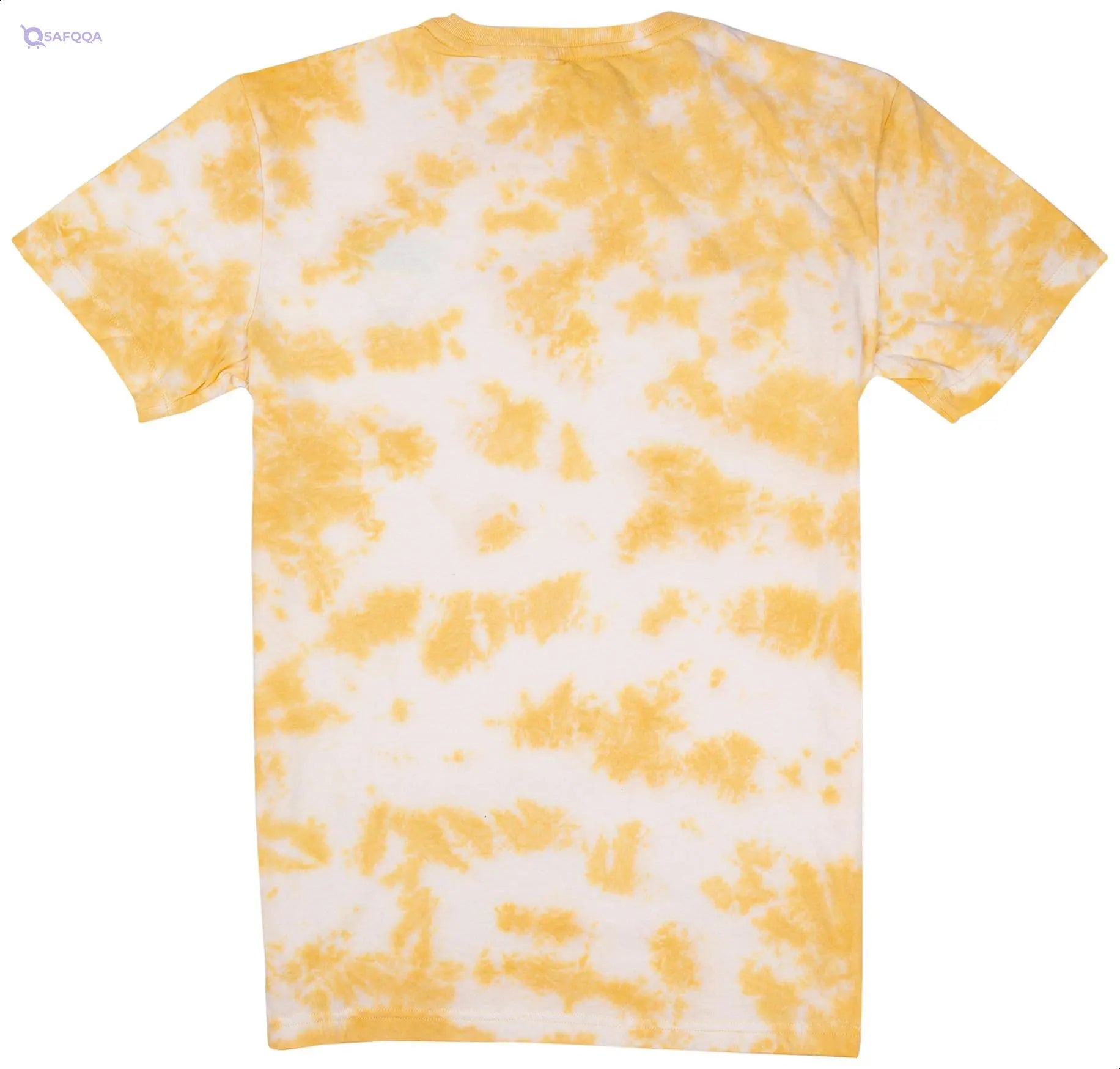 Aeropostale T-Shirt for Men ,Yellow and White Comfortable fit - Safqqa