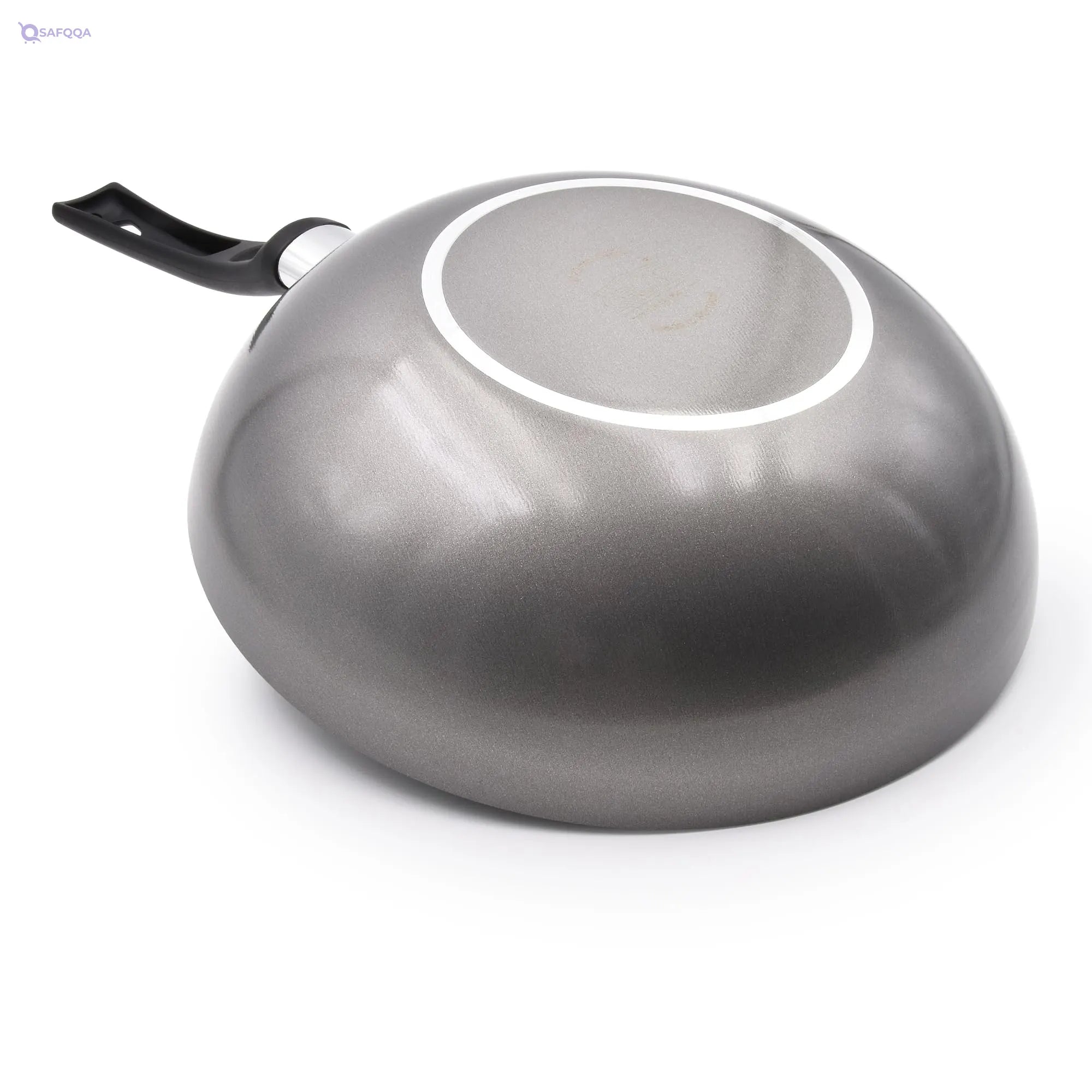 Celar Frying Pan Aluminum , 28 cm ,Grey - Safqqa