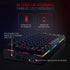 Redragon K530 Draconic 60% Compact Rgb Wireless Mechanical Keyboard, 61 Keys Tkl Designed 5.0 Bluetooth Gaming Keyboard With Brown Switches And 16.8 Million Rgb Lighting For Pc, Laptop, Cell Phone - Safqqa