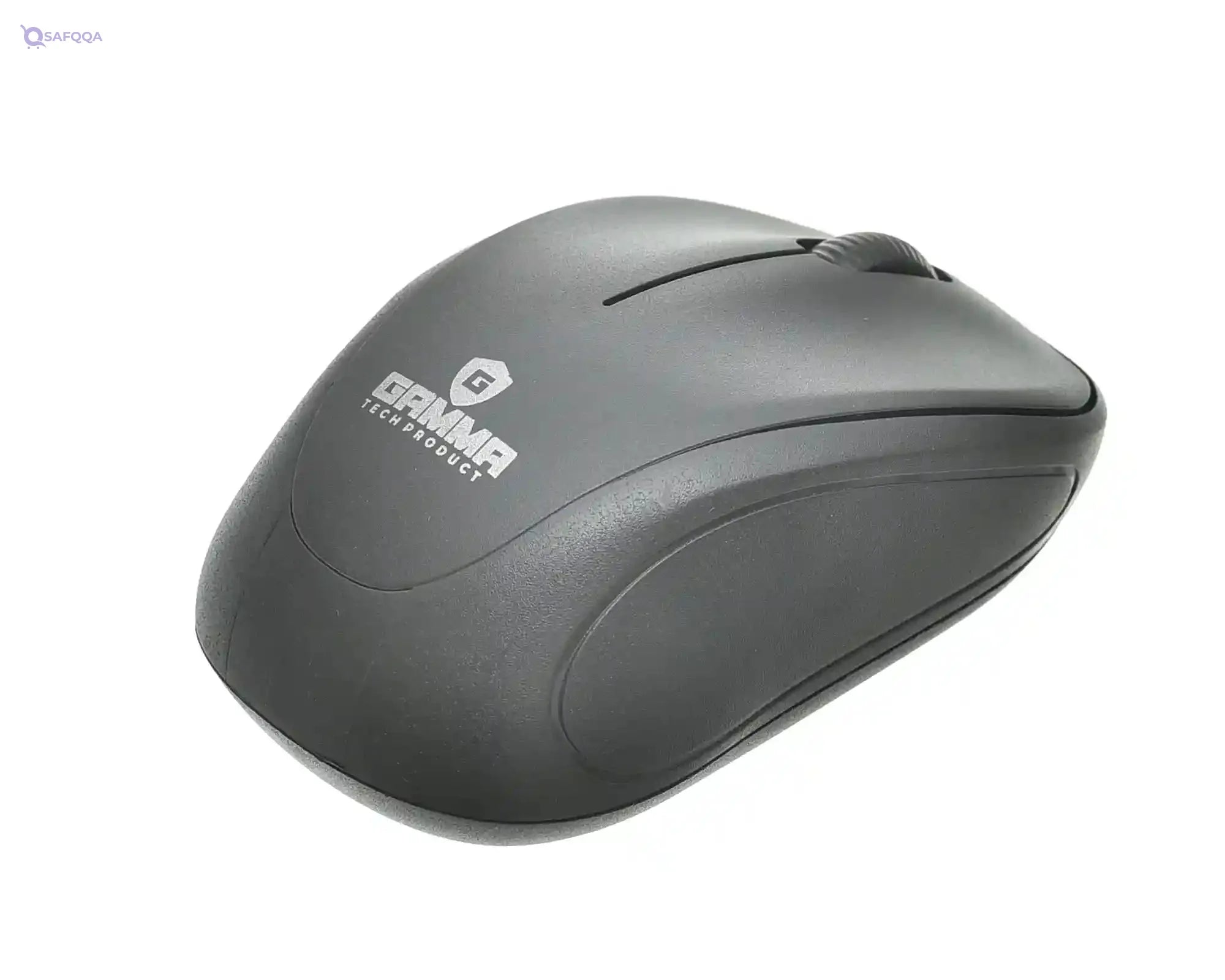 Gamma M-73 Wireless Mouse Amazing Design With Nano USB Receiver 10 Meter Range Without Any interference And High Speed - Black - Safqqa Egypt